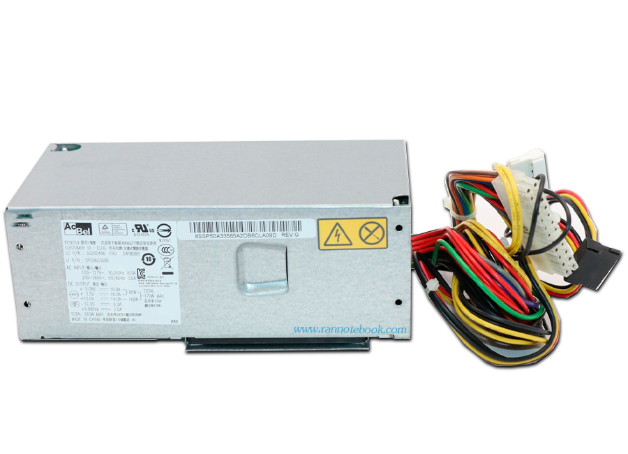 ใหม่ Power Supply Lenovo Edge 72 Desktop (ThinkCentre) 180W PSU