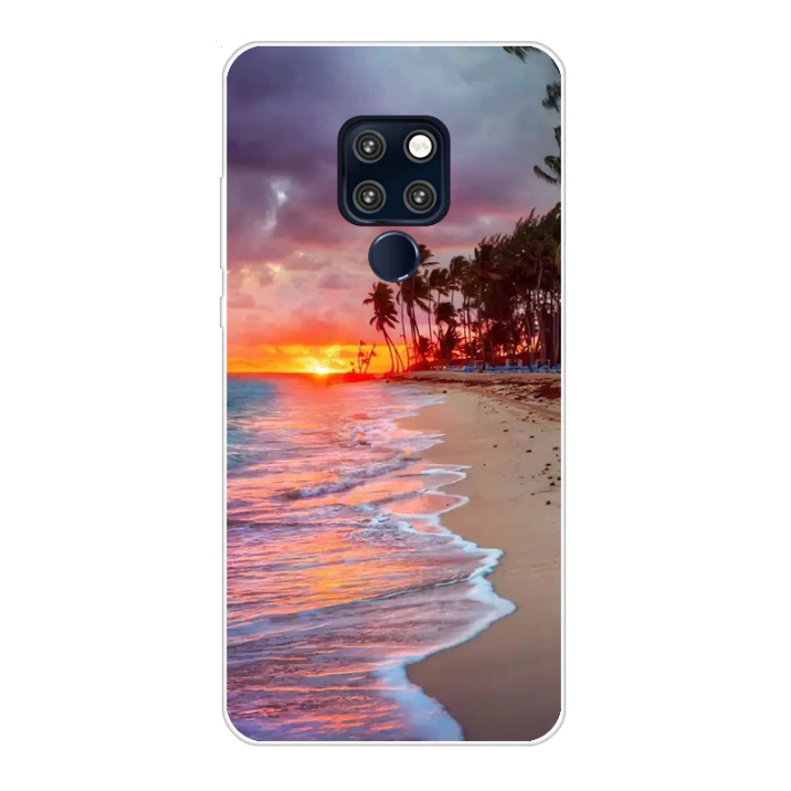 Case Huawei Mate 20 / Pre-order * เคส TPU ใสพิมพ์ลายการ์ตูนน่ารัก *