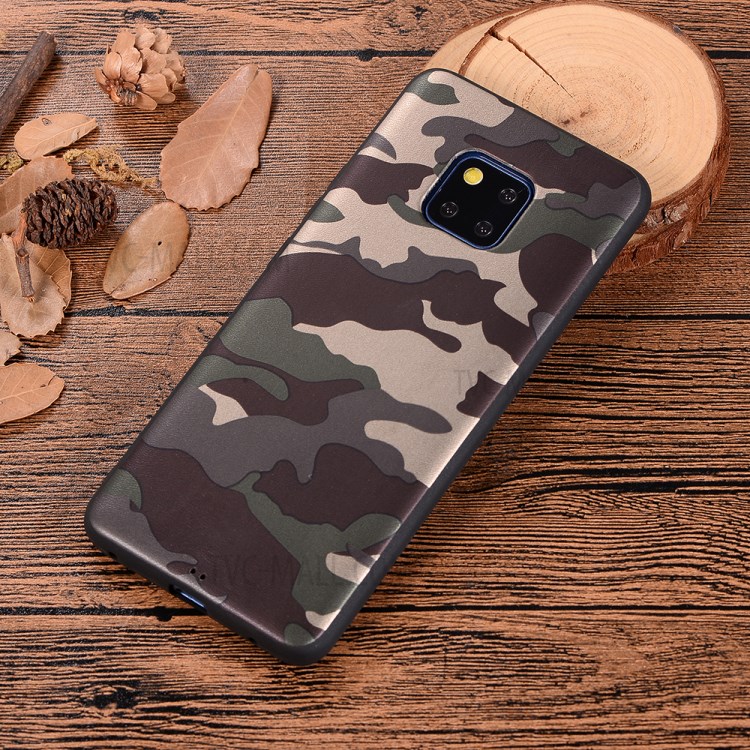 Case Huawei Mate 20 Pro / Pre-order * เคสลายพราง Soft TPU สามารถบิดได้อย่างอิสระโดยไม่แตกร้าว *