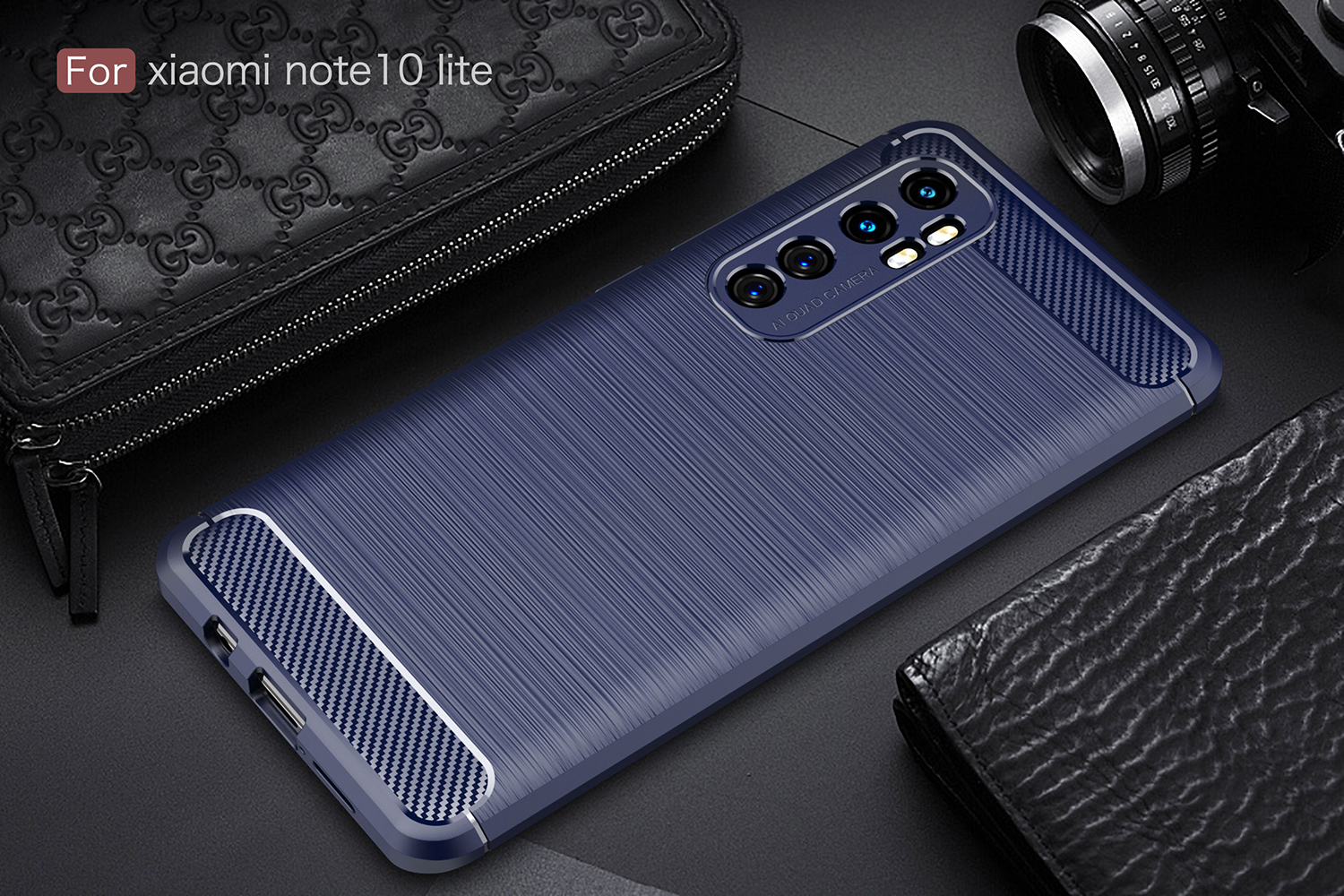 Case Xiaomi Mi Note 10 Lite # Pre-Order * เคสผิวคาร์บอนไฟเบอร์ ทำจากวัสดุ TPU คุณภาพสูงปลอดสารพิษและทนทาน *