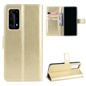 Case Huawei P40 Pro+ / Pre-order * เคสหนังกระเป๋าสตางค์หนังม้า การออกแบบกระเป๋าสตางค์เหมาะกับบัตรและเงินสด *