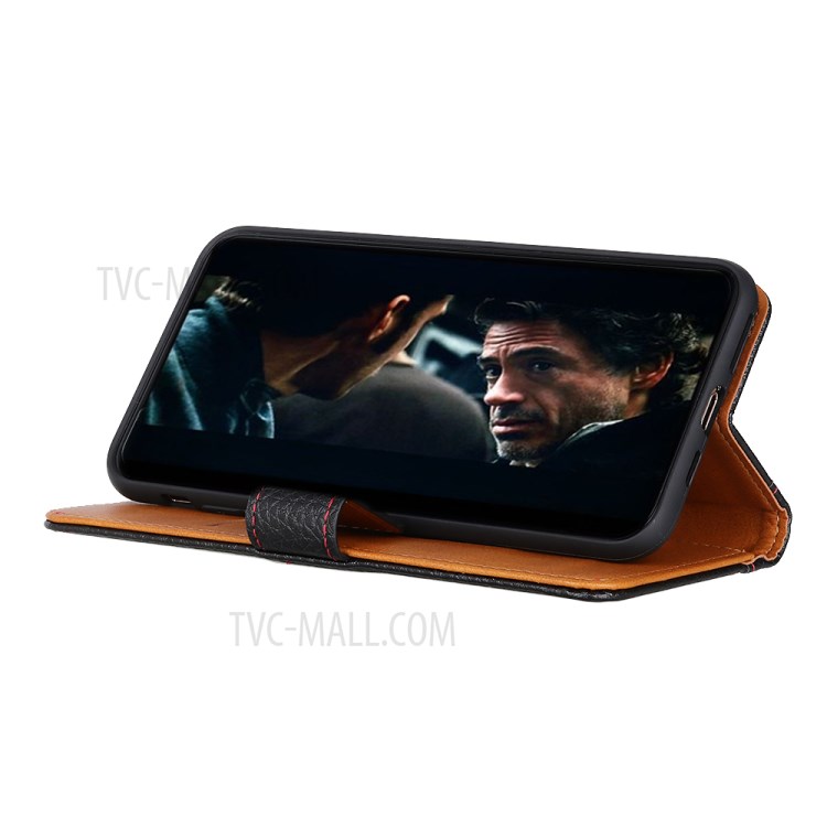 Case Huawei Y7p / Pre-Order * กระเป๋าสตางค์หนังลิ้นจี่ผิวหนัง *