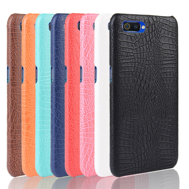 Case Realme C2 # Pre-Order * เคส PC เนื้อจระเข้ hockproof + เคส PU *