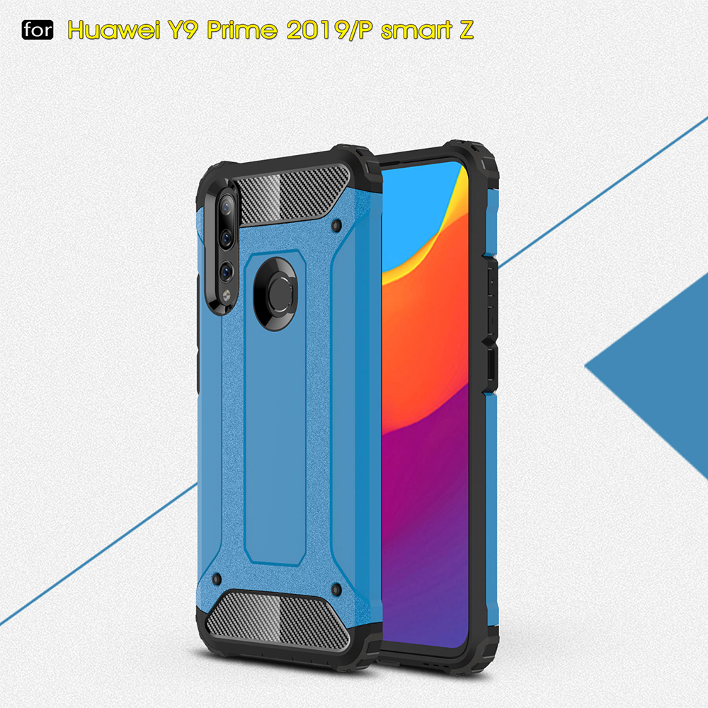Case Huawei Y9 Prime 2019 / Pre-Order * เคสเกราะพลาสติก + TPU ไฮบริด มุมกระแทก, ทนต่อแรงกระแทก *