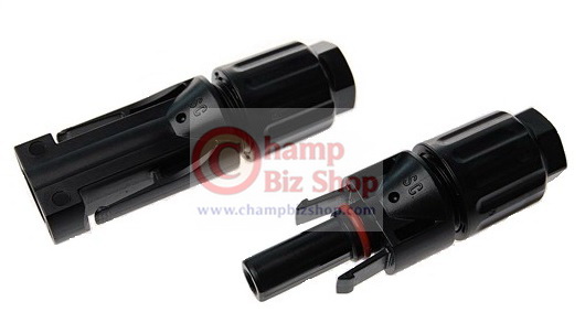 หัวต่อ คอนเน็คเตอร์ MC4 สำหรับโซล่าเซลล์ (MC4 Connector)