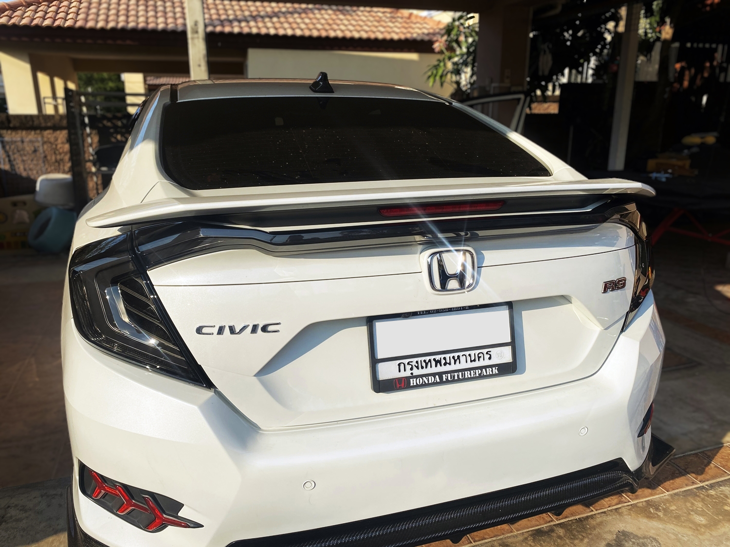 ไฟท้าย LED M-STEP พร้อมไฟฝากระโปรงท้าย CIVIC FC 2016 - 2021