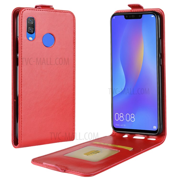 Case Huawei Nova 3i / Pre-Order * เคสแนวตั้ง เนื้อม้าสไตล์คลาสสิก*