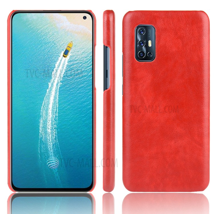 Case Vivo V17 / Pre-order * เคสลิ้นจี่เนื้อหนัง PU เคลือบผิวป้องกันลายนิ้วมือ เพรียวบางและเบาโดยไม่มีการเพิ่มจำนวนมาก *