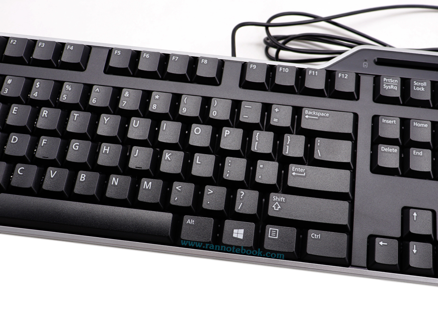 คีย์บอร์ด Dell KB813 อ่านบัตร Smart Card แท้ Dell Keyboard Smart Card USB แท้ ประกัน ศูนย์ Dell 1 ปี