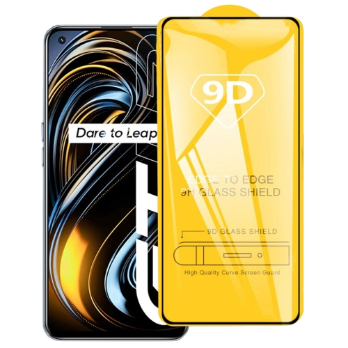 กระจกกันรอย Realme GT 5G # Pre-Order * 9D เต็มรูปแบบกาวฟิล์มกระจกนิรภัยเต็มหน้าจอ *