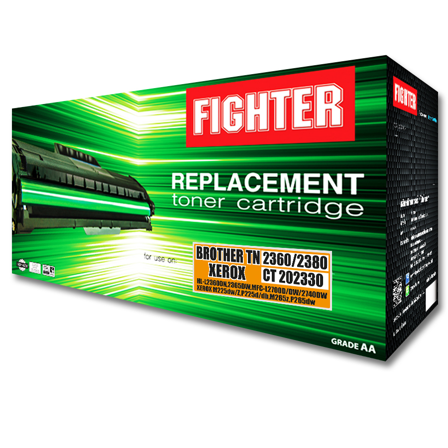 ตลับหมึกเลเซอร์ Fuji Xerox 225/265 FIGHTER CT202329, CT202330 FIGHTER (Toner Cartridge)