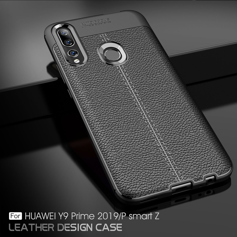 Case Huawei Y9 Prime 2019 / Pre-Order * เคส TPU แบบสัมผัสเนื้อลิ้นจี่ *