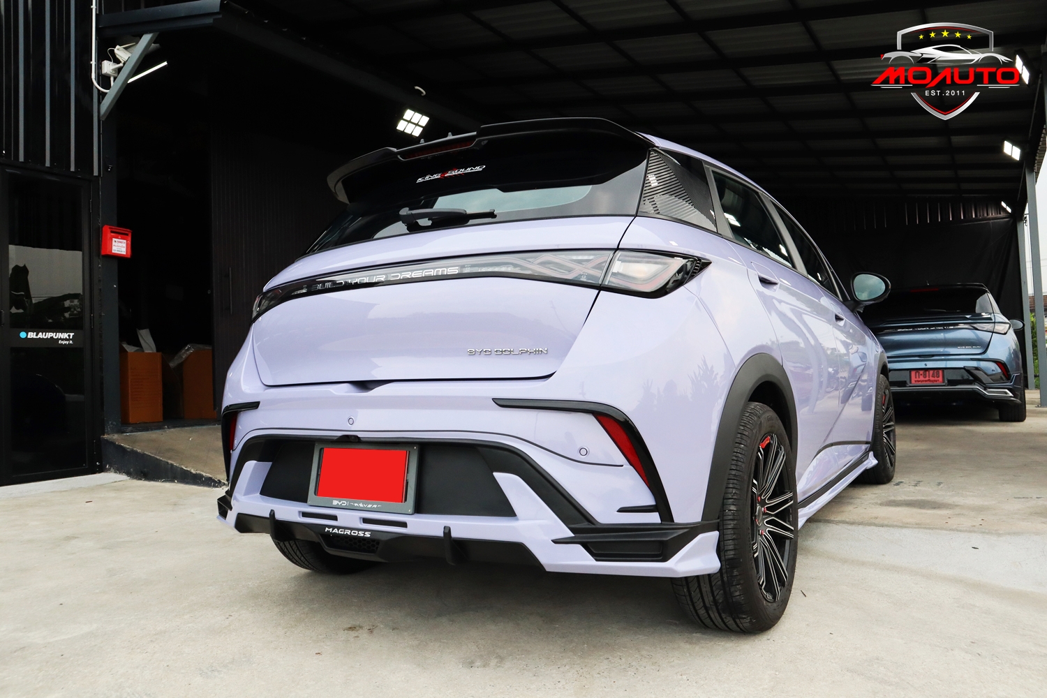 ชุดแต่งสเกิร์ตรอบคัน BYD DOLPHIN | MACROSS