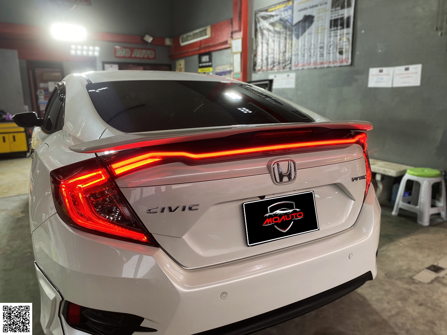 ไฟฝากระโปรงท้ายทรง M-SPORT CIVIC FC / FC MC 2016-2021