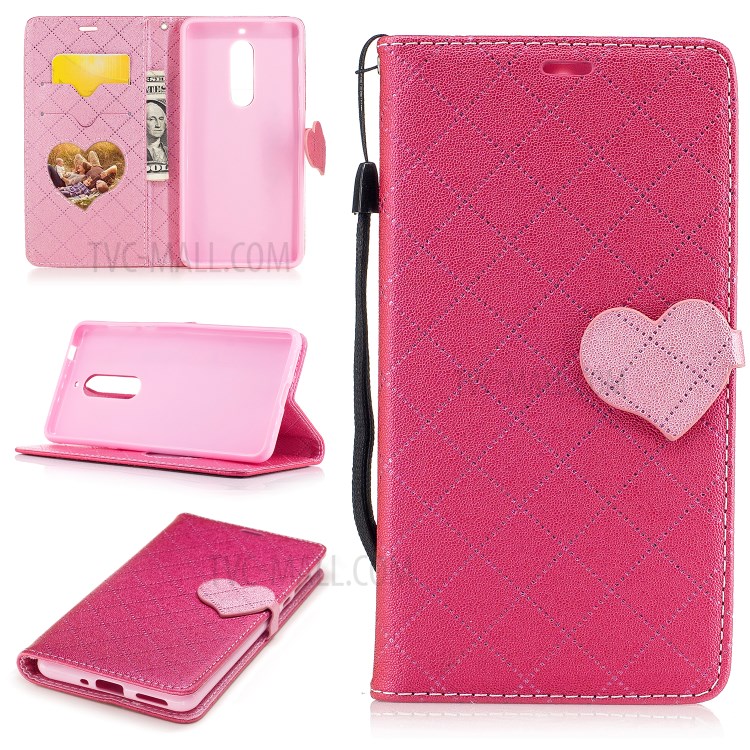 Case Nokia 5 / Pre-order * เคสหัวใจรัก สีตัดกัน *