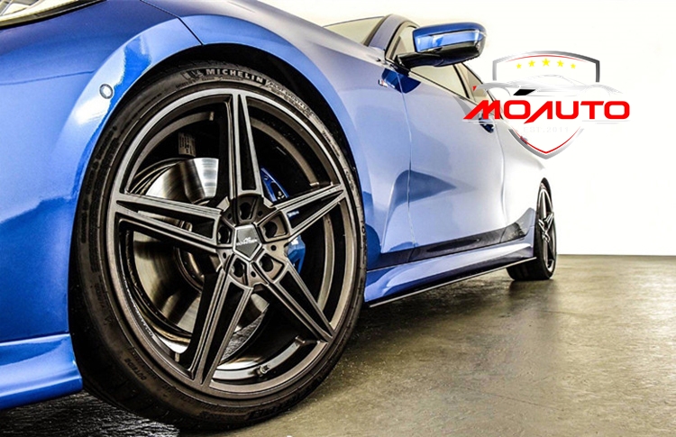 ลิ้นข้างแบบบาง BMW G20 ทรง AC PRO