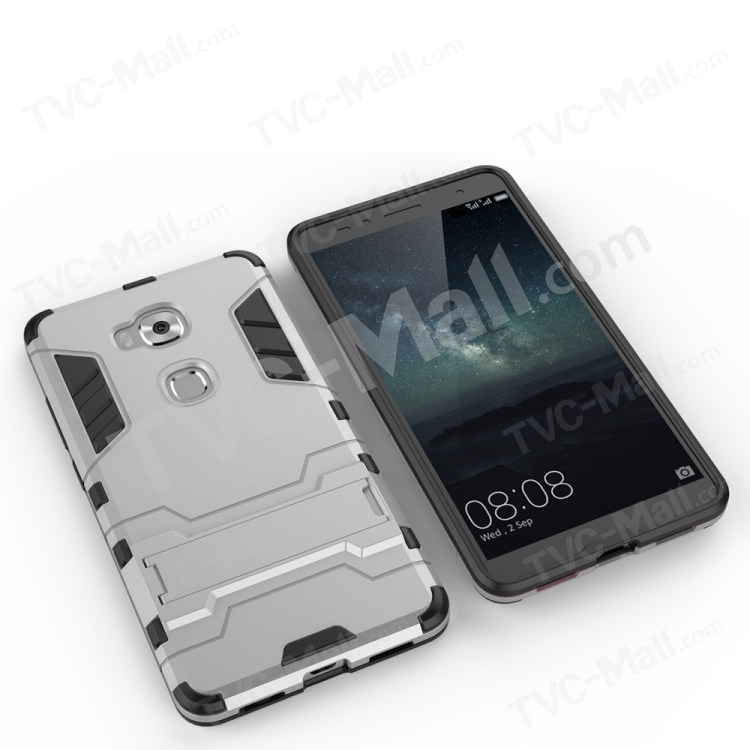 Case Huawei GR 5 / Pre-order *เคสแข็ง PC + TPU เลเยอร์คู่คุ้มครอง + ขาตั้ง *