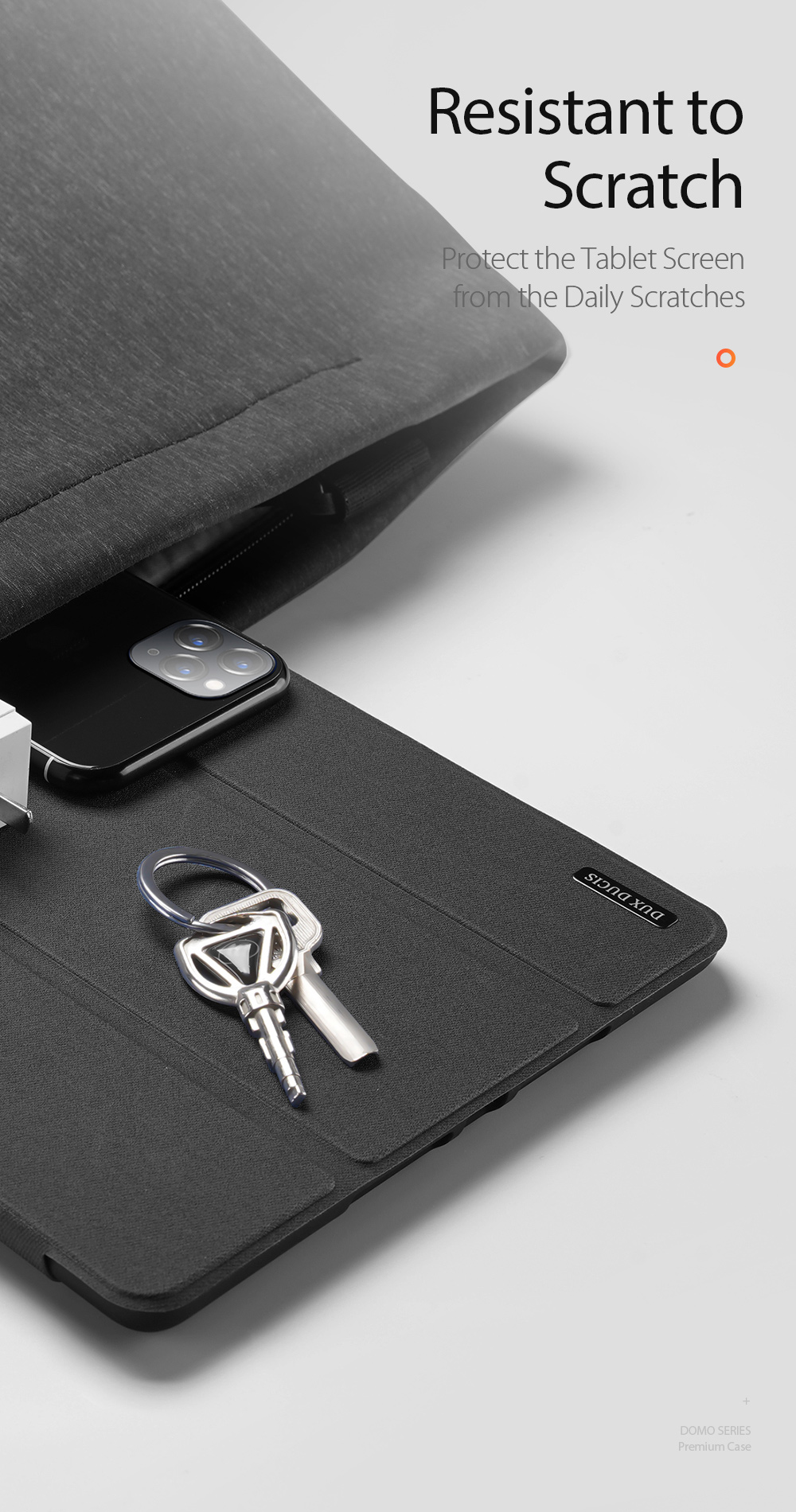 Case HUAWEI MatePad 11 # Pre- Order * DUX DUCIS Domo รองรับฟังก์ชั่นปลุก/นอนหลับอัตโนมัติ Soft TPU กันกระแทกพร้อมที่ใส่ปากกา * *