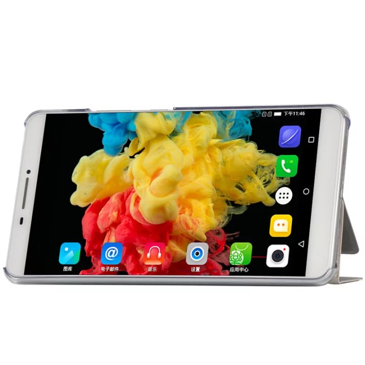 Case Lenovo PHAB PB1-750M / Pre-order * Ultra Slim silk original สมาร์ท 3 พับปกหนัง Pu แท็บเล็ต PC *