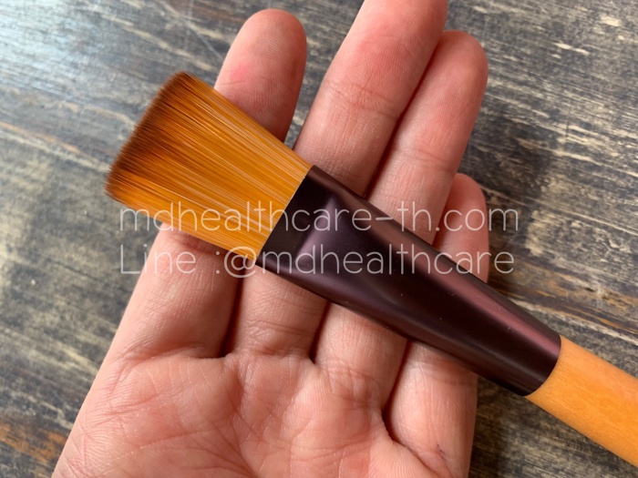 แปรงมาร์คหน้า - ขนาดกลาง M 17.5cm.***ขนแปรงพิเศษ อ่อนนุ่ม เกรดพรีเมี่ยมA