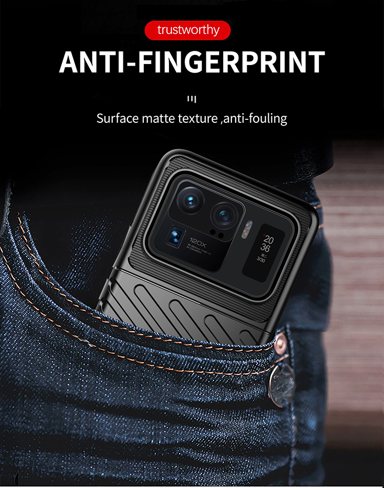 Case Xiaomi Mi 11 Ultra 5G # Pre-Order * เคสทันเดอร์ซีรีส์สิ่งทอลายทแยงเนื้อ TPU ป้องกัน *