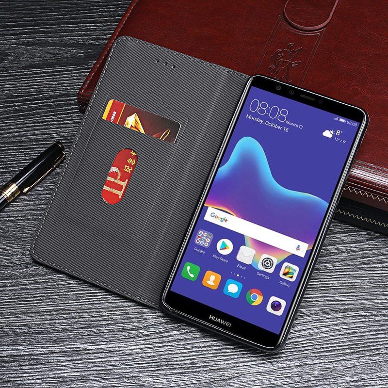 Case Huawei Y9 / Pre-order * ซองหนังคุณภาพสูง Retro Flip *