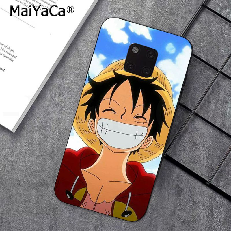Case Huawei Mate 10 Pro / Pre-order * One piece เคส TPU นิ่มพื้นดำพิมพ์ลาย *