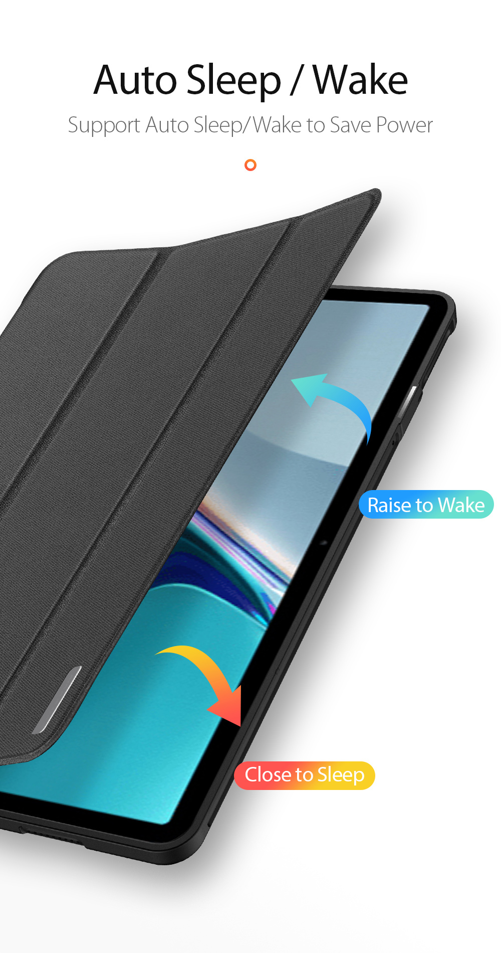 Case HUAWEI MatePad 11 # Pre- Order * DUX DUCIS Domo รองรับฟังก์ชั่นปลุก/นอนหลับอัตโนมัติ Soft TPU กันกระแทกพร้อมที่ใส่ปากกา * *