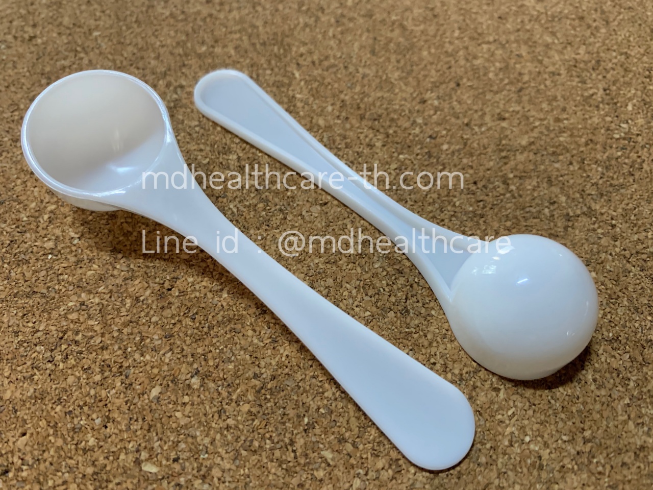 ช้อนตวง 1ช้อนชา 2.5กรัม/5ml.(cc.) ยาว9.5cm