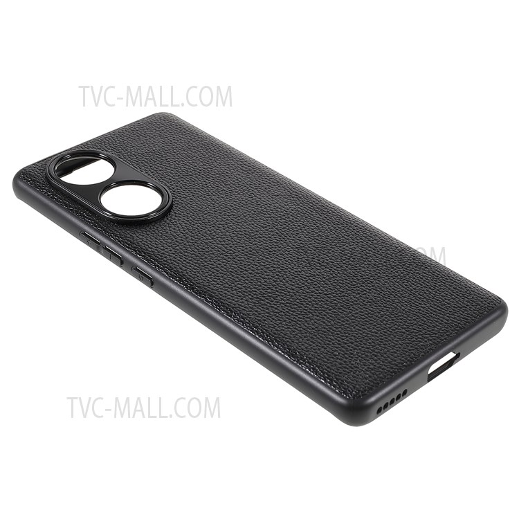 Case Huawei nova 9 # Pre-Order * Drop-proof Cutout ที่แม่นยำ Litchi Texture Case หนังแท้เคลือบ TPU + PC *