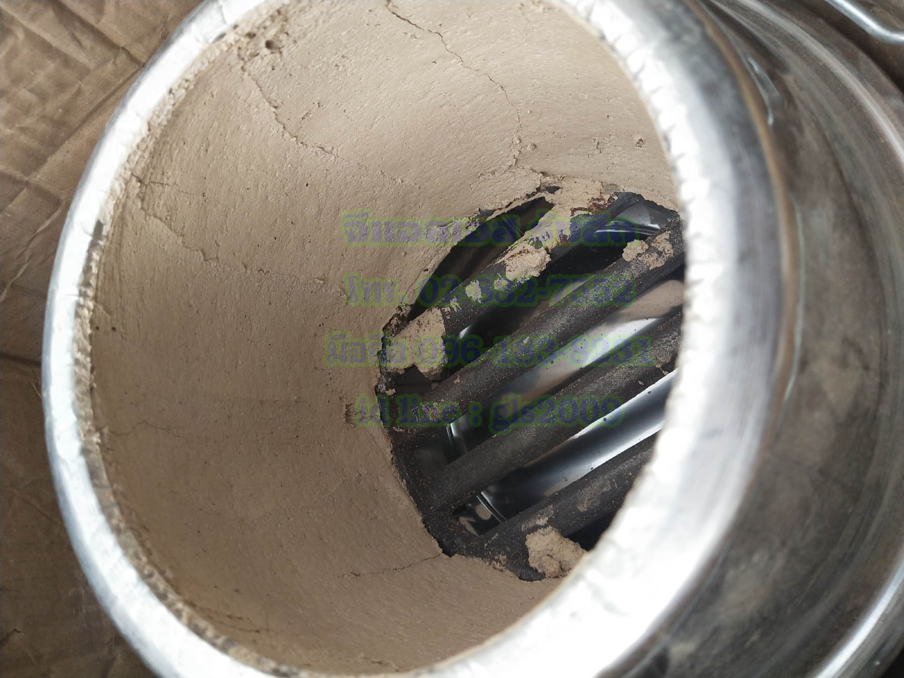 ถังอบเป็ดเตาถ่าน80เซน