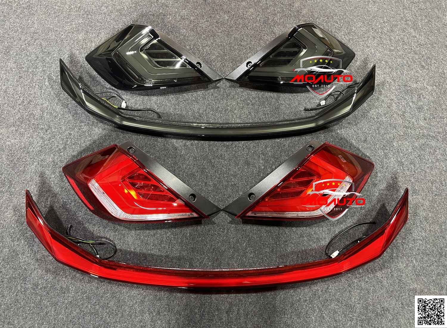 ไฟท้าย LED M-STEP พร้อมไฟฝากระโปรงท้าย CIVIC FC 2016 - 2021