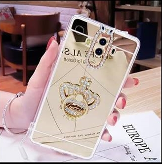 Case Huawei Mate 9 Pro / Pre-order * เคสTpu ซิลิโคนหรูหราใหม่ + ขาตั้งแหวน กระจก *