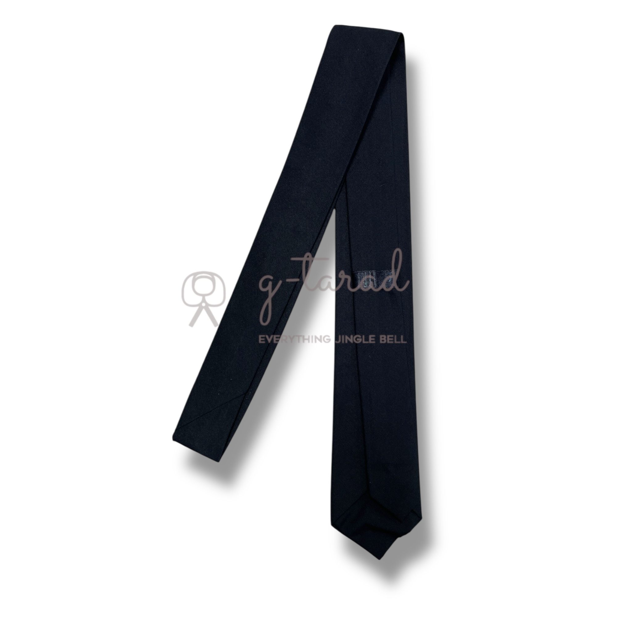 เนคไท แบบผูกเอง สีดำ/สีกรมท่า