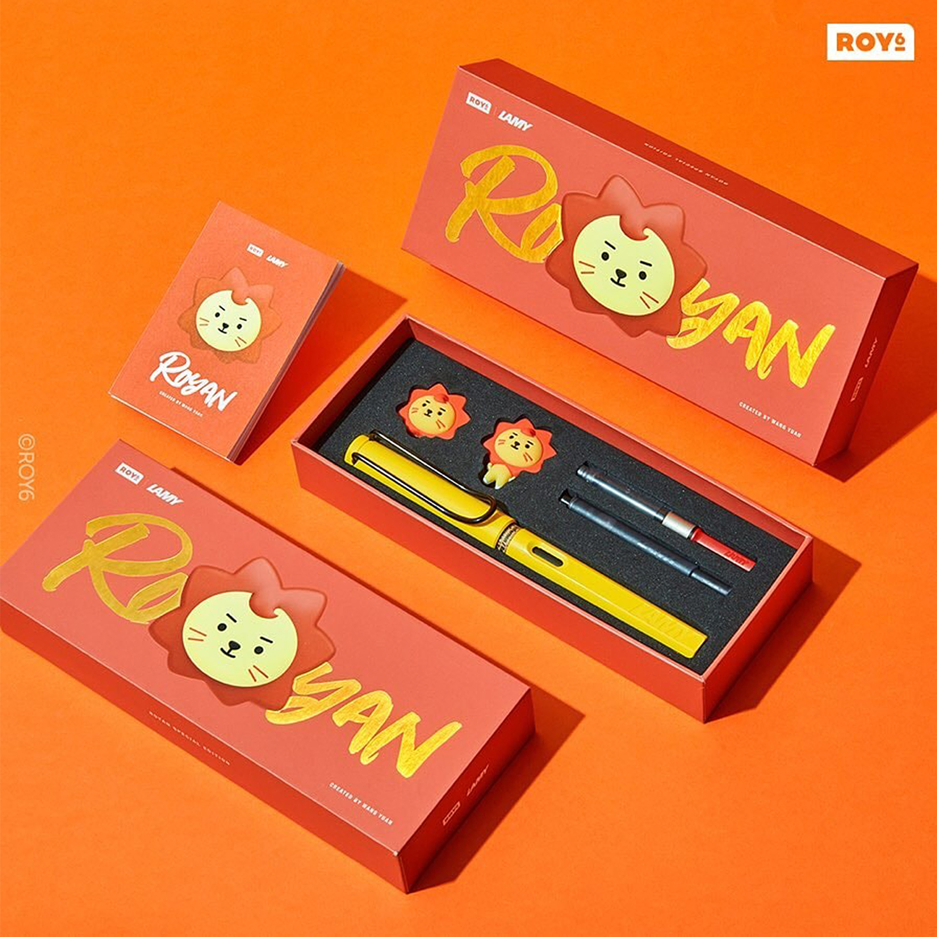 LAMY X LINE FRIENDS ROY6 2019 LIMITED EDITION