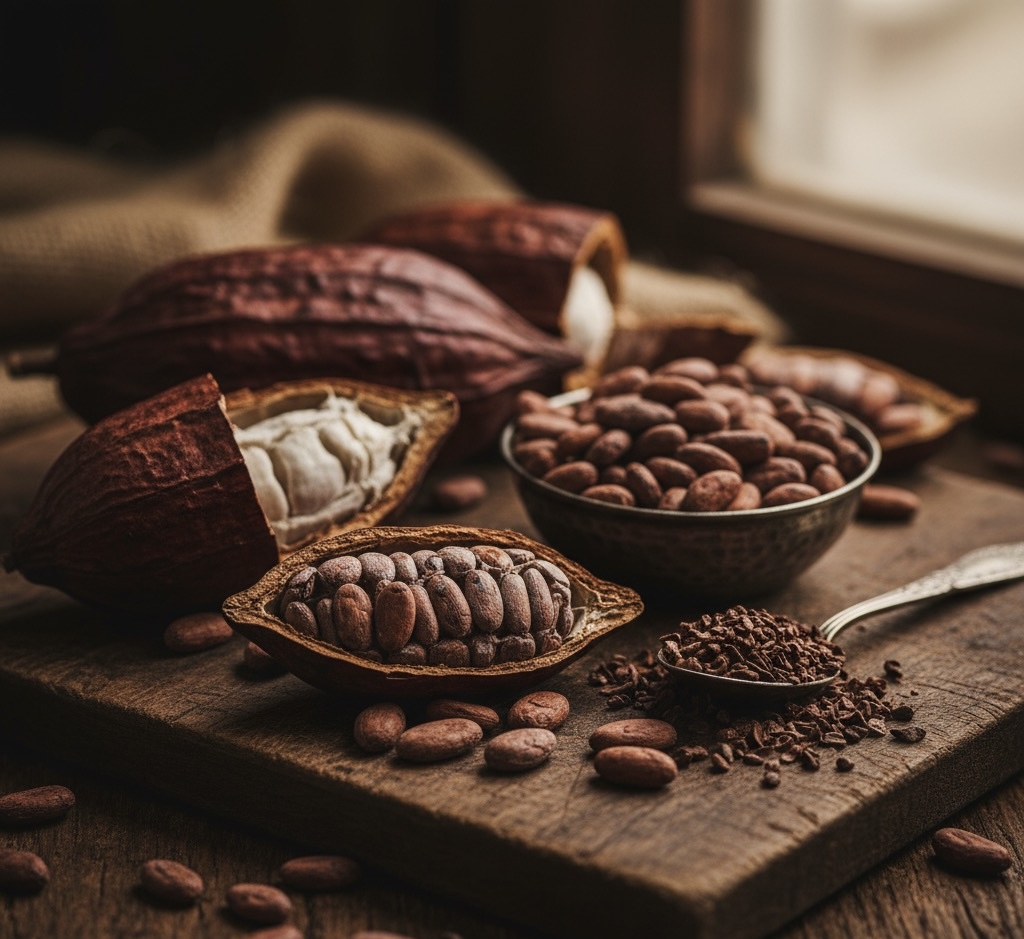 หัวน้ำหอมกลิ่น cocoa flavor powder Food Flavor, w/s 50g 005387