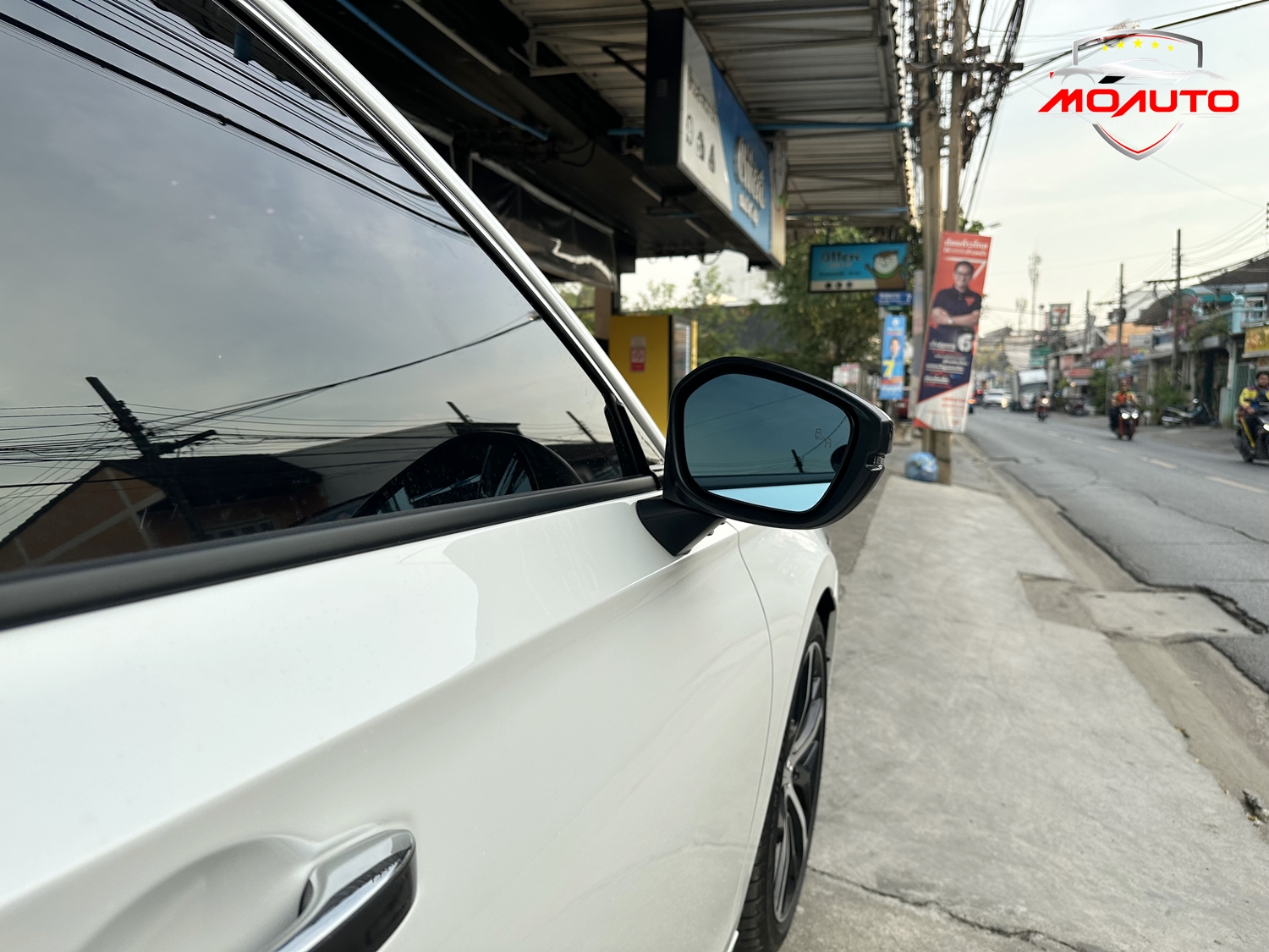 ชุดกระจกช่วยเตือนมุมอับสายตา V1 ( BSD ) CIVIC FE / FE e:HEV