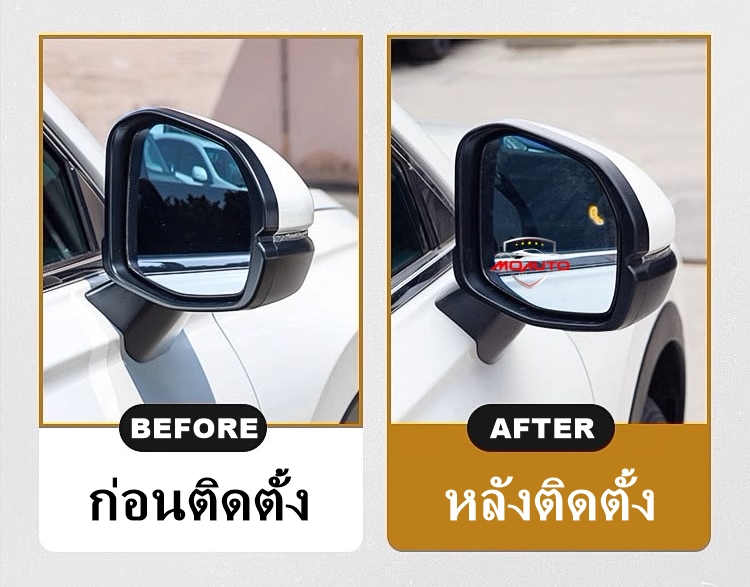 ชุดกระจกช่วยเตือนมุมอับสายตา V2 ( BSD ) CR-V G6