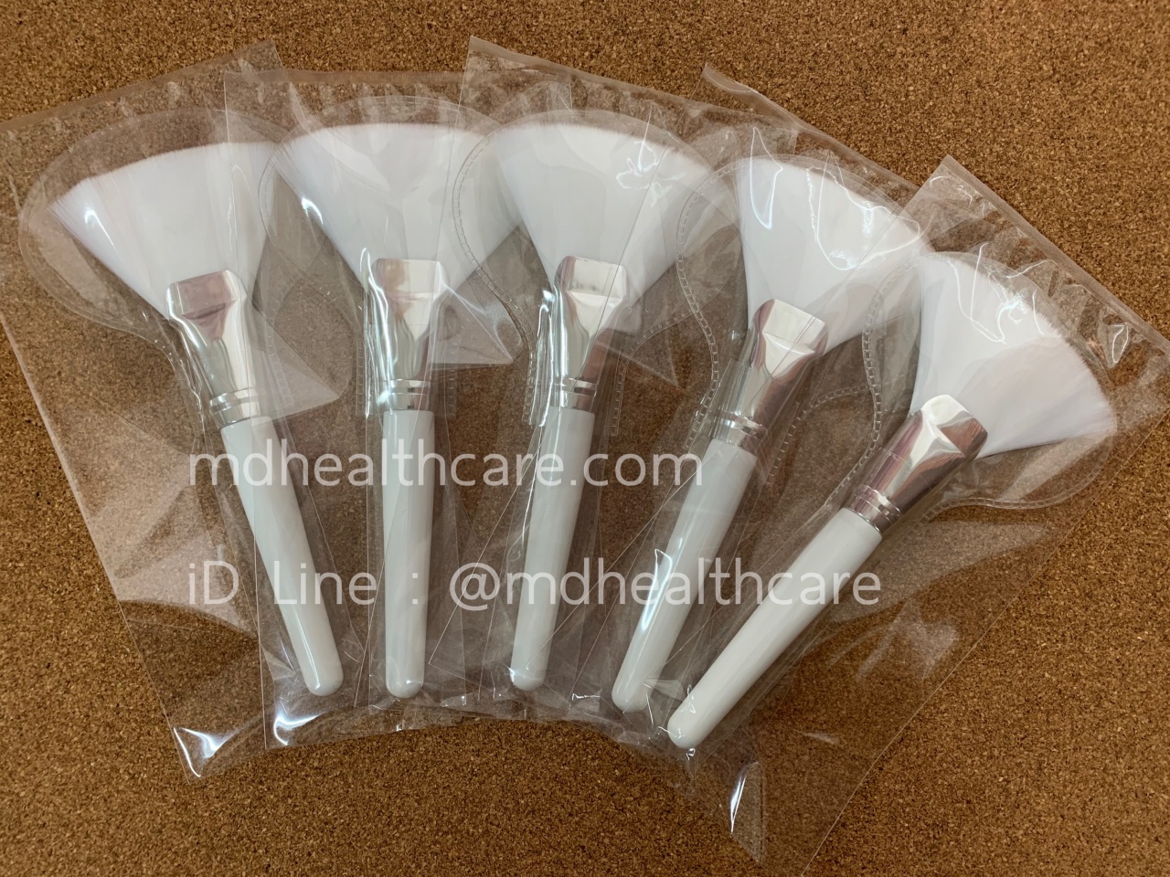 แปรงทามาร์คหน้า แปรงทามาร์คตัว ขนาดใหญ่ XXL 19cm.***ขนแปรงหนา งานอย่างดี เกรดพรีเมี่ยมA