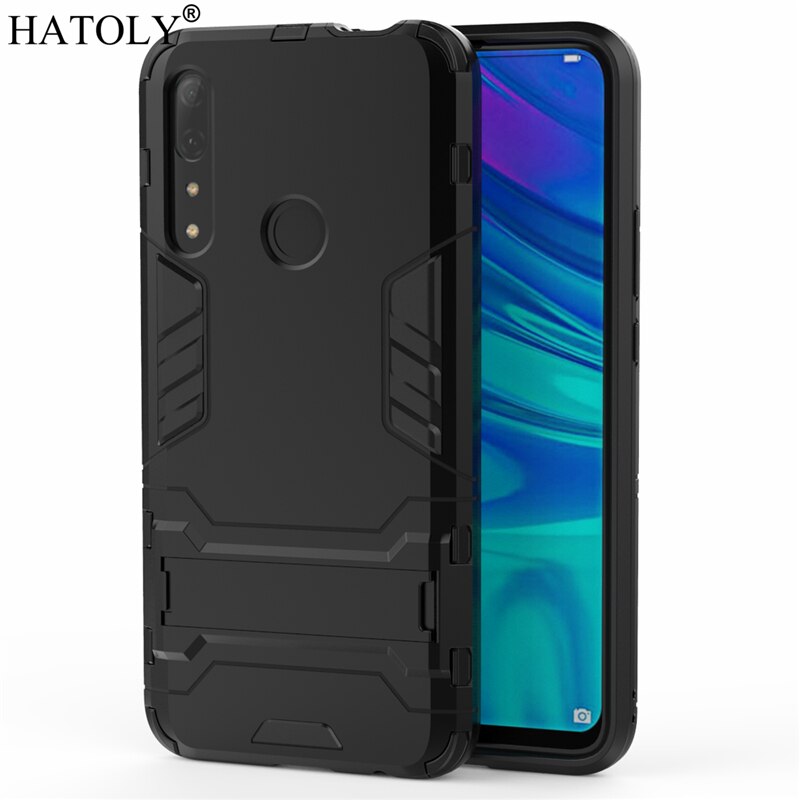 Case Huawei Y7p / Pre-Order *เคสแข็ง PC + TPU เลเยอร์คู่คุ้มครอง + ขาตั้ง *