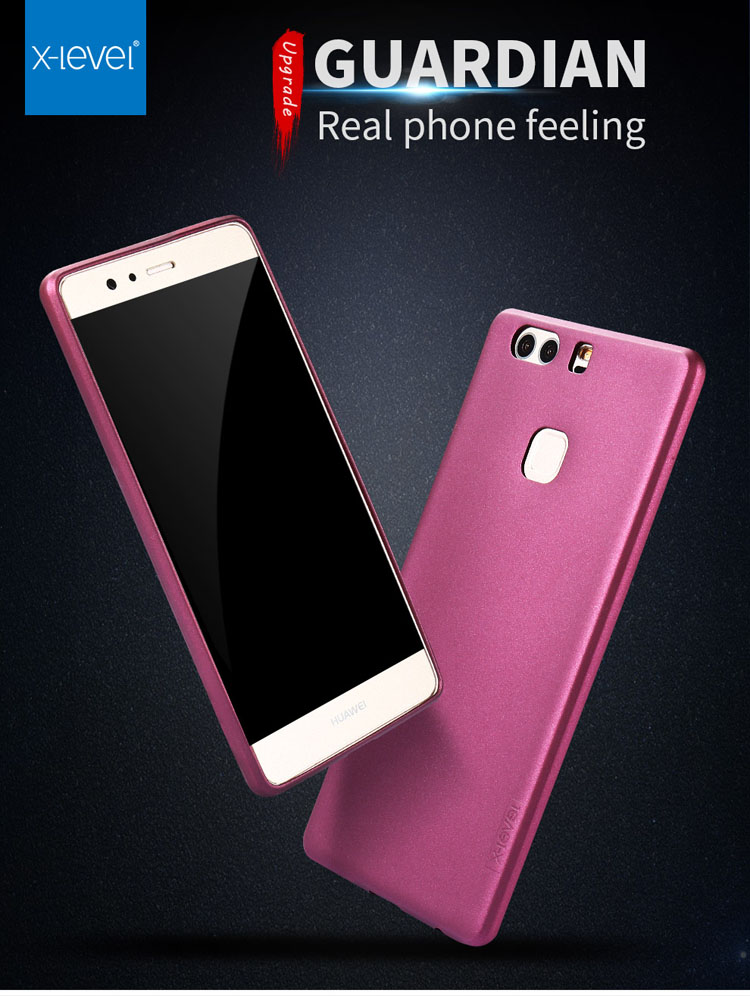 Case Huawei P9 Plus / Pre-order * X-LEVEL เคส TPU 0.8mm ริมขอบปกหนาสำหรับการป้องกันกล้อง *