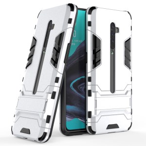 Case OPPO Reno 2 / พรีออเดอร์ * เคสพลาสติก + TPU Combo พร้อมขาตั้ง *