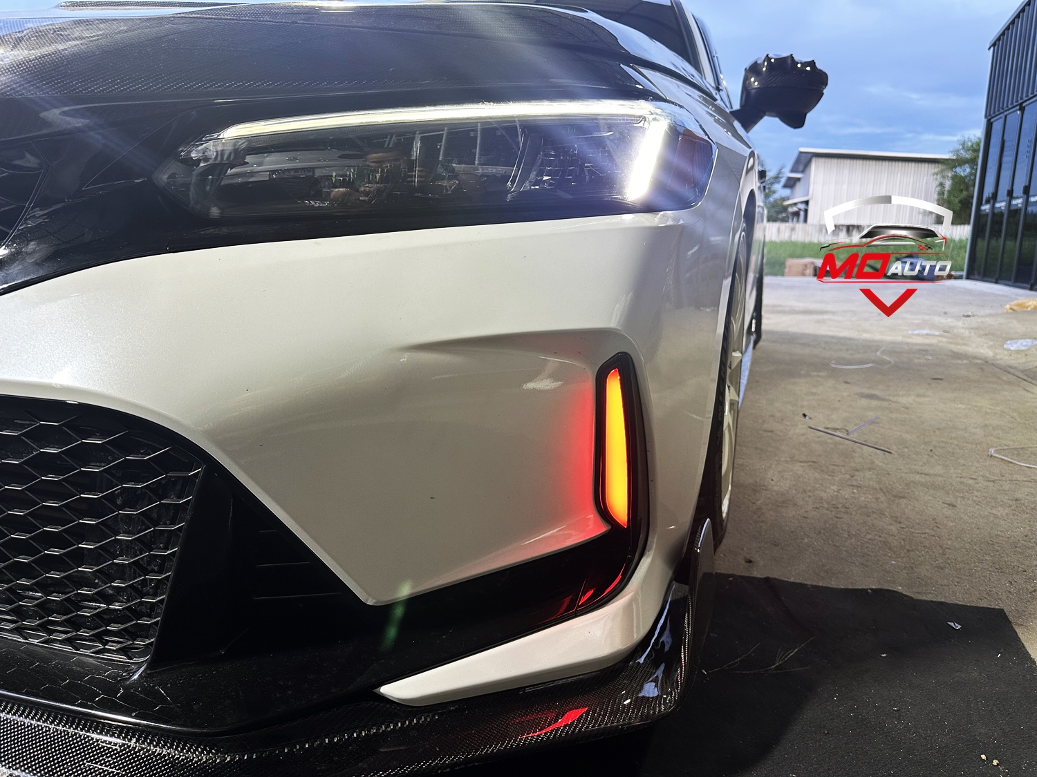 ไฟเดย์ไลท์กันชนหน้า TYPE-R สำหรับ CIVIC FE