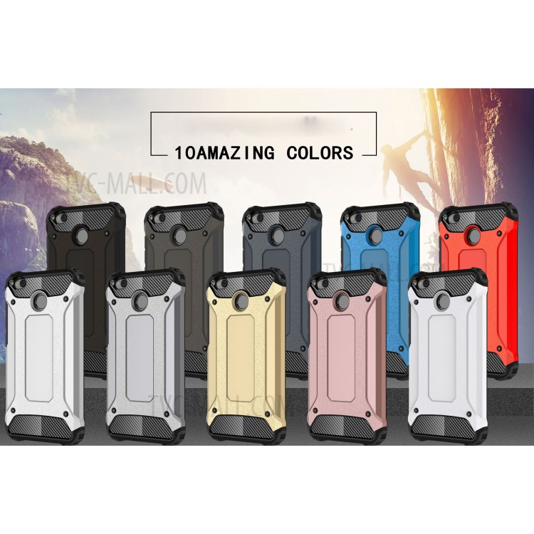 Case Xiaomi Redmi 4X / Pre-order * Armour Guard Plastic ไฮบริด TPU และวัสดุพลาสติก *