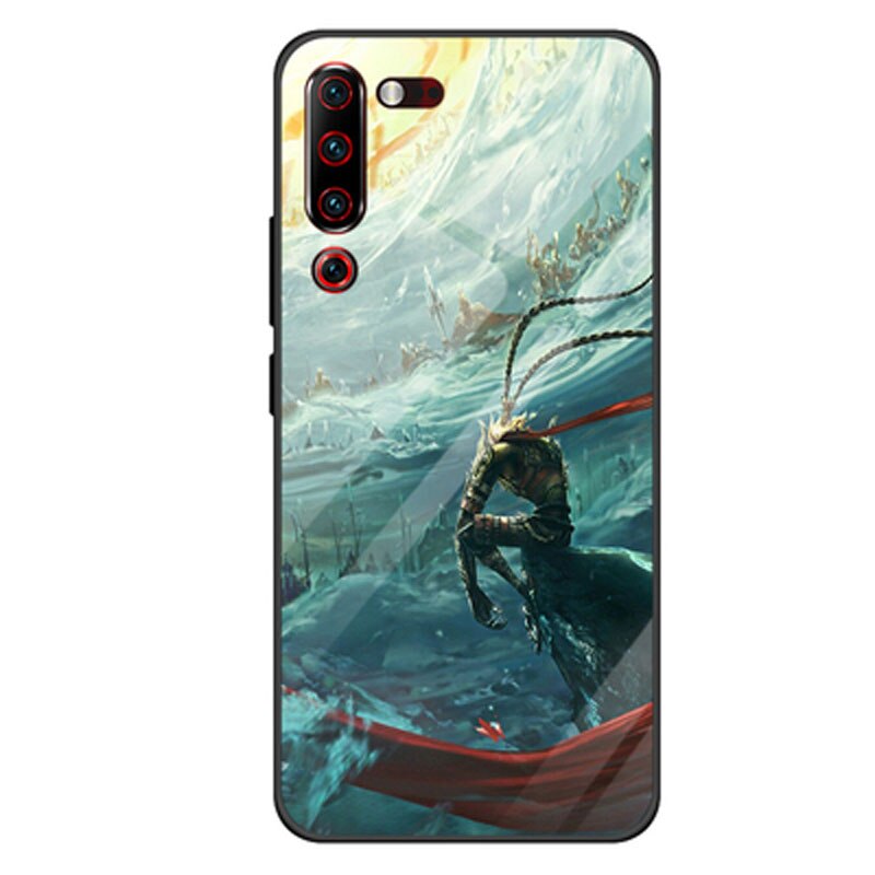 Case Lenovo Z6 Pro / Pre-Order * เคสแบบกระจกนิรภัย PC TPU กระจกหลังมีความแข็ง 9H ป้องกันรอยขีดข่วนและทนต่อการสึกหรอ *