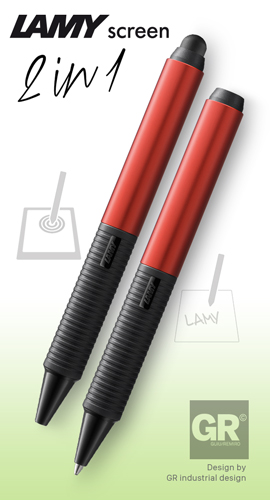 LAMY screen red Multisystem pen