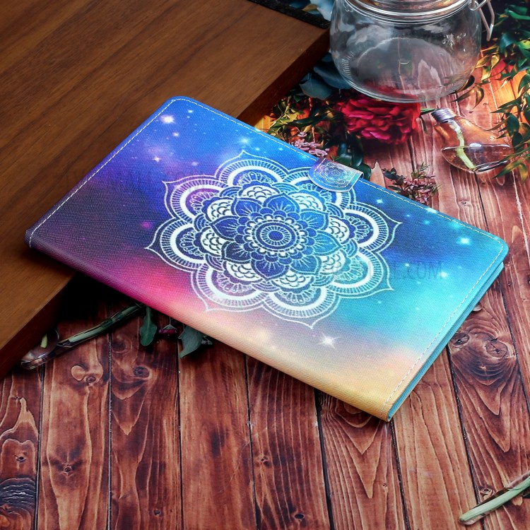 Case Samsung Galaxy Tab S6 Lite / Pre-Order * เคสรูปแบบการพิมพ์ลายช่องเสียบการ์ดพลิกปกหนัง *
