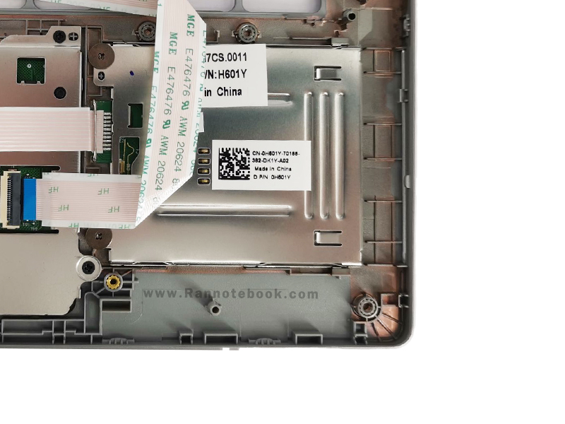 บอดี้โน๊ตบุ๊ค Palmrest Dell Latitude 5320 Touchpad แท้ รับประกัน Dell ราคา พิเศษ บอดี้บน ทัชแพด Notebook Dell Latitude 5320 สีเงิน ตรงรุ่น ตรงสเปค