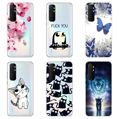 Case Xiaomi Mi Note 10 Lite # Pre-Order * เคสพิมพ์ลวดลาย Soft TPU แพทเทิร์นสวยปรับแต่งอุปกรณ์ วัสดุ TPU นุ่มไม่เสียรูปง่าย *