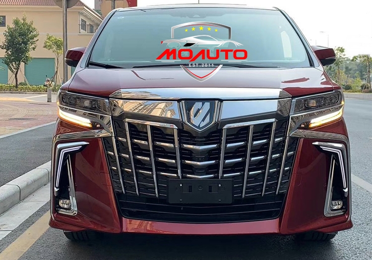 คิ้วกระจังหน้าบนทรง Modellista ALPHARD MC